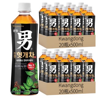 Kwangdong 枳椇茶男茶, 500ml, 40瓶
