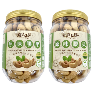 果珍元味 原味腰果, 300g, 2罐