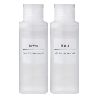 MUJI 無印良品 台灣公司貨 除光液, 100ml, 2件