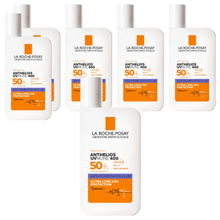 LA ROCHE POSAY 理膚寶水 台灣公司貨 安得利淡斑淨亮極效夏卡防曬液, 50ml, 6瓶