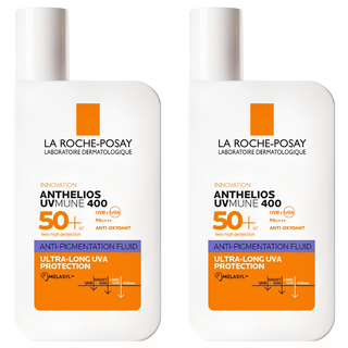 LA ROCHE POSAY 理膚寶水 台灣公司貨 安得利淡斑淨亮極效夏卡防曬液, 50ml, 2瓶