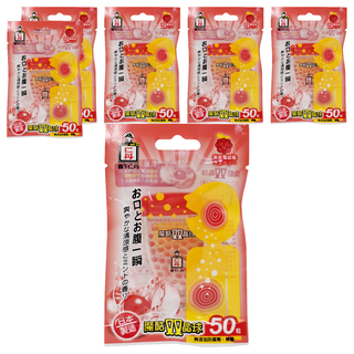 森下仁丹 魔酷雙晶球 果香覆盆莓 50顆, 美食後清新口氣，迷人自信, 0.053g, 6包