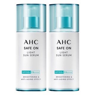 AHC 超水感淨亮涼感防曬精華, 40ml, 2瓶