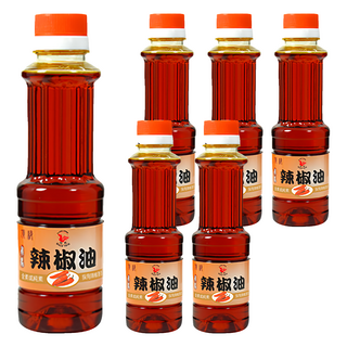 飛馬 純素辣椒油 油質純 辣椒香味濃 辣味適中 台灣產, 210g, 6瓶