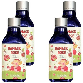 Hybolar 玫瑰水 200ml 保濕補水 舒緩肌膚 改善膚色不均, 4瓶
