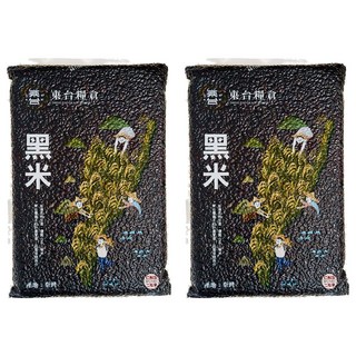 東台糧倉 黑米, 1kg, 2個