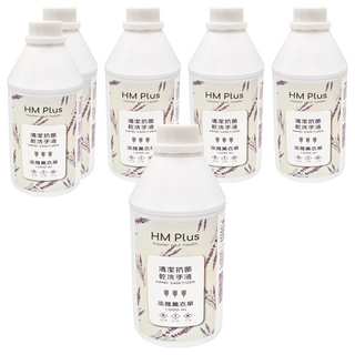 HM PLUS 清潔抗菌乾洗手液, 淡雅薰衣草, 1L, 6瓶