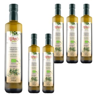 BIOES 囍瑞 西班牙歐羅有機第一道冷壓特級初榨橄欖油, 500ml, 6瓶