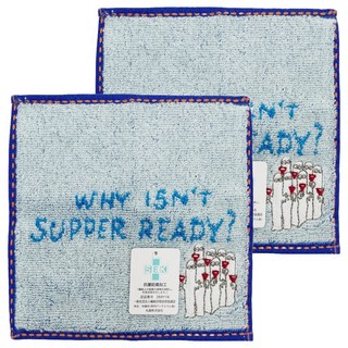 MARUSHIN 丸真 Moomin 嚕嚕米漫畫風口袋小方巾, 肚子餓樹精, 2條