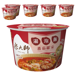 master mi 米大師 湯泡飯 蕃茄羅宋, 155g, 6入