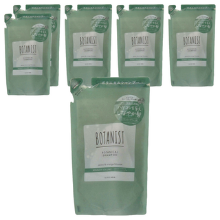 BOTANIST 彈潤豐盈洗髮乳補充包 牡丹&橙花, 400ml, 6件