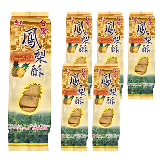 古道 台灣鳳梨酥 (7盎司) 台灣製造, 200g, 6包