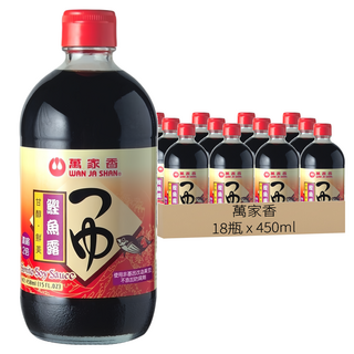 萬家香 鰹魚露, 450ml, 18瓶