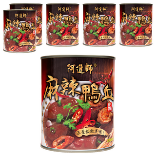 阿進師 麻辣鴨血, 800g, 6罐