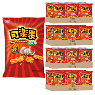 可樂果 碗豆酥 原味, 188g, 24包