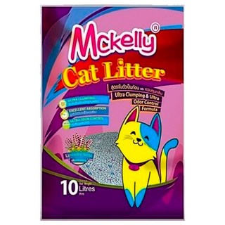 Mckelly 繽紛貓砂系列 粗球砂 10L, 薰衣草香, 1袋