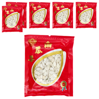 翁財記 南瓜子, 6包, 220g