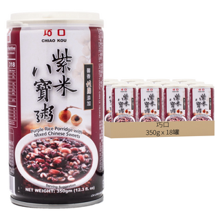 巧口 紫米八寶粥，含多種中國甜品, 350g, 18罐
