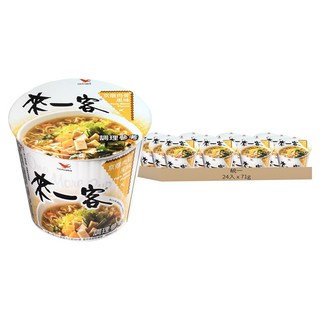 統一 來一客 杯麵 京燉肉骨風味 71g, 24入