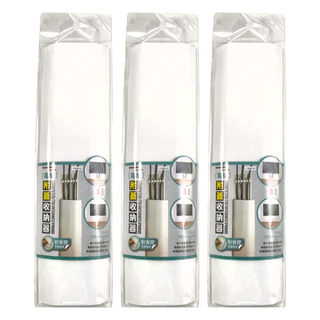 minono 米諾諾 電線附蓋收納盒, 3入, 白色