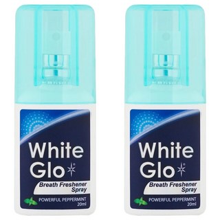 澳洲 White Glo 口腔清新噴霧 20ml 清新口氣 隨身攜帶 薄荷清香, 2瓶