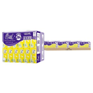 春風 輕柔膚觸抽取式衛生紙, 24包, 12袋