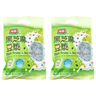 薌匯 黑芝麻豆漿, 25g, 10包, 2袋