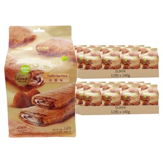 巧戀 流芯蛋酥 松露, 松露味, 140g, 24包