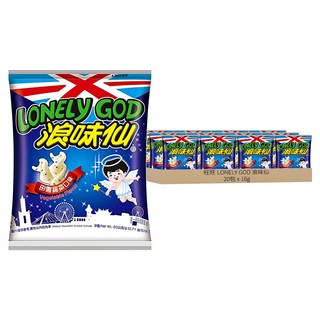 旺旺 LONELY GOD 浪味仙 田園蔬菜, 20包, 16g