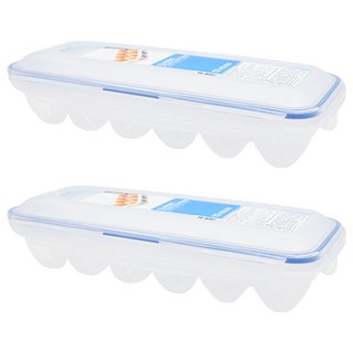 LocknLock 樂扣樂扣 PP保鮮12格蛋盒 HPL954, 120 x 320 x 75mm, 2個