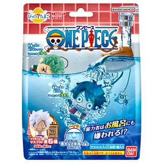 BANDAI 航海王 ONEPIECE 入浴球, 趣味沐浴時光，內含隨機公仔, 75g, 1件