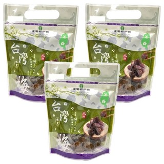 水里鄉農會 台灣茶梅, 道地台灣口味, 夾鏈袋裝, 500g, 3包