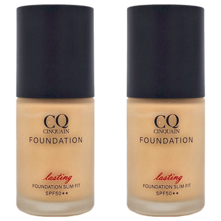 CINQUAIN 思珂 3D光感精華粉底 SPF50★★, lasting 持久, Foundation Slim Fit, 明亮色, 2瓶