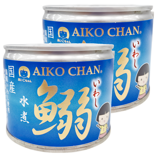 AIKO CHAN 伊藤食品 水煮沙丁魚罐 日本產, 190g, 2罐