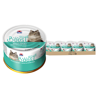 Opti-One 幼成貓用紅蔘多肉主食罐, 鮪魚 + 雞肉 + 蟹肉, 160g, 24罐