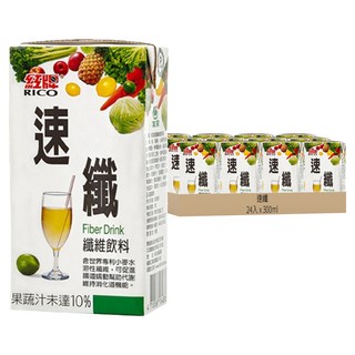 紅牌 RICO 速纖 飲料 x 24入, 300ml