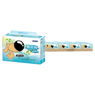 Yappi Dog 雅皮狗 抽取式衛生紙, 150抽 14包, 170mm, 12袋