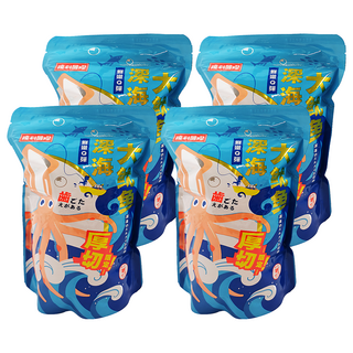 達利國際 深海大魷魚 原味 厚切鮮嫩Q彈, 100g, 4包