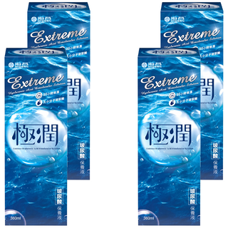 HYDRON 海昌 極潤玻尿酸保養液, 360ml, 4瓶