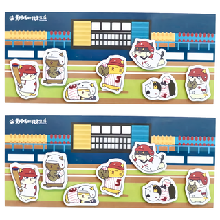 黃阿瑪的後宮生活 後宮運動會造型磁鐵 棒球, 2個