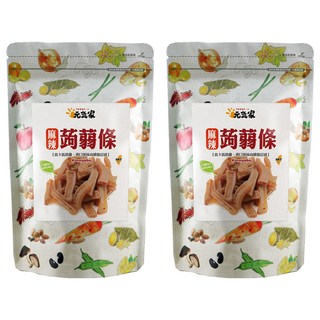 元氣家 高纖麻辣蒟蒻條，低卡飽腹，肉質美味, 200g, 2包