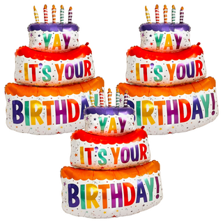 it's your birthday氣球 39吋 生日派對裝飾 氣氛布置, 3個