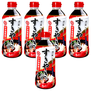 Marukin 丸金 壽喜燒用醬, 日本原裝進口, 道地日式風味, 香醇濃郁, 500ml, 5瓶