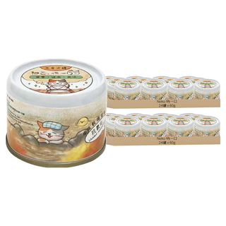 Neko 吶一口 全齡貓 機能主食罐 無穀配方 無添加防腐劑 多種機能, 鮪魚 + 蘋果, 60g, 48罐