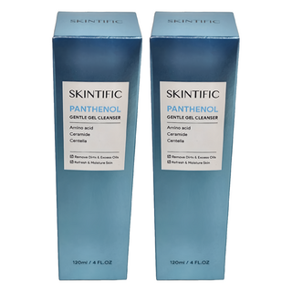 SKINTIFIC 溫和潔面凝膠, 120ml, 2瓶