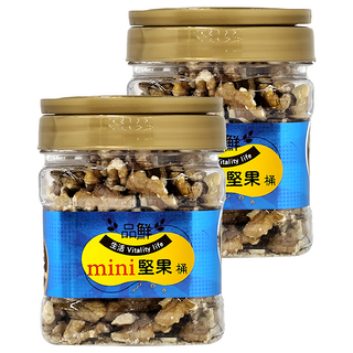 品鮮生活 mini堅果桶 原味核桃, 200g, 2桶