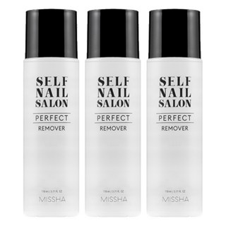 MISSHA 台灣公司貨 完美沙龍卸甲液, 110ml, 3個