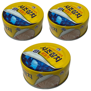 SAJO 鰹魚罐 黃色, 3罐, 100g