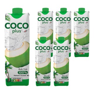 Sagiko 100%純椰子水, 1L, 1瓶, 6瓶