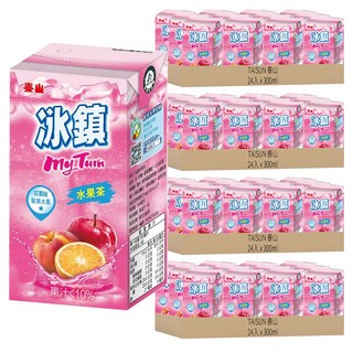 TAISUN 泰山 冰鎮 水果茶, 300ml, 96入